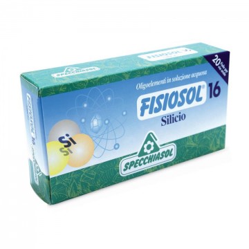 Fisiosol 16 Silicio 20 Viales Specchiasol