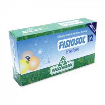 Fisiosol 12 Fosforo 20 Viales Specchiasol