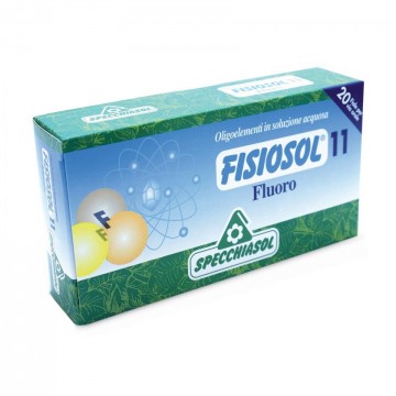 Fisiosol 11 Fluor 20 Viales Specchiasol