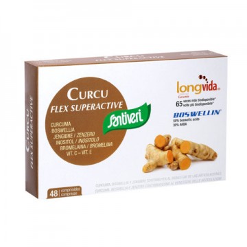 Curcu Flex Superactive 48comp Santiveri