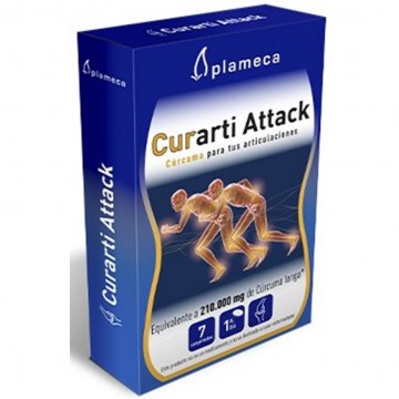 Curarti Attack SinGluten 7comp Plameca