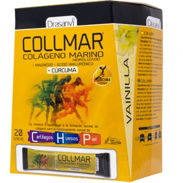 Collmar Magnesio y Curcuma Sabor Limon 20 Sticks Drasanvi