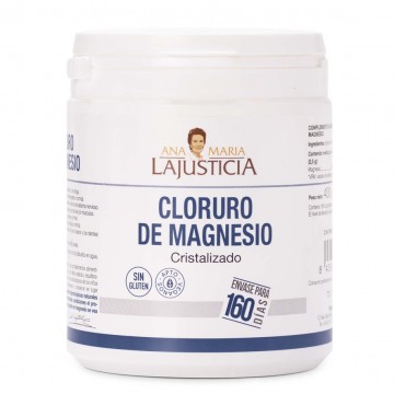 Cloruro de Magnesio Cristalizado SinGluten Vegan 400g Ana Maria Lajusticia