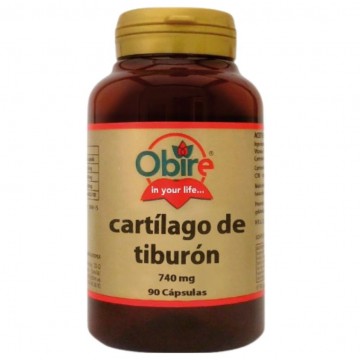 Cartilago de Tiburon 740Mg 90caps Obire