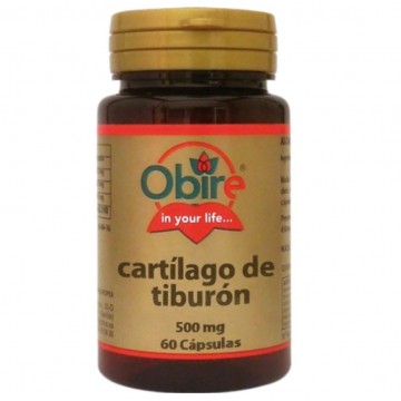 Cartilago de Tiburon 500Mg 60caps Obire