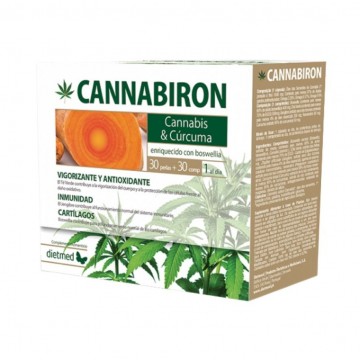 Cannabiron 30 Perlas+30comp Dietmed