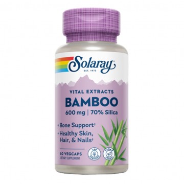 Bamboo de Bambu 300Mg 60caps Solaray