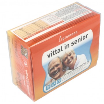 Vittal In Senior Jalea Real 1500Mg SinGluten 20 Vialesx10ml Plameca