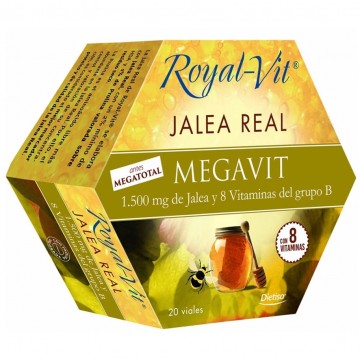 Royal-Vit Mega Total Jalea Real 1500mg  20 viales Dietisa