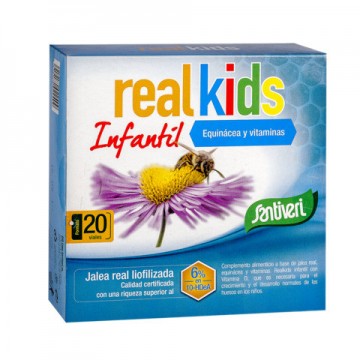 Realkids Infantil Jalea SinGluten 20 Viales Santiveri