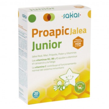 Proapic Jalea Junior 20 Viales Sakai