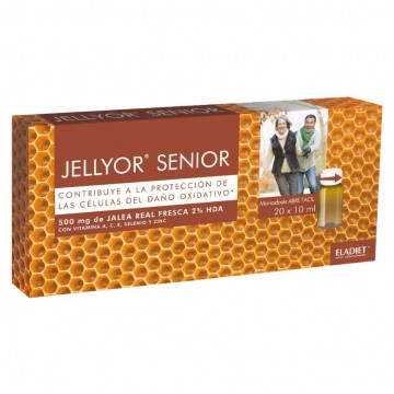 Jellyor Senior Jalea 500Mg SinGluten 20 Viales Eladiet