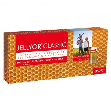 Jellyor Classic Jalea 500Mg SinGluten 20 Viales Eladiet