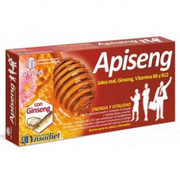 Jalea Real Ginseng B6 y B12 20 Viales Ynsadiet