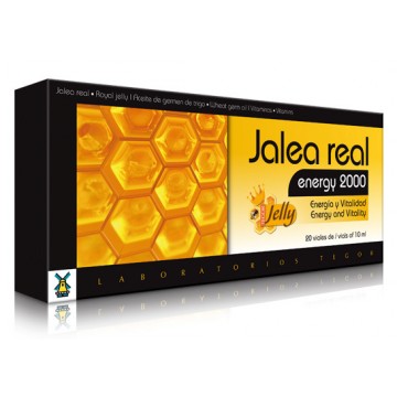 Jalea Real Energy 2000 SinGluten 20 Viales Tegor