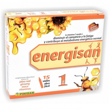 Energisan Ginseng 15 Viales SinGluten  Pinisan