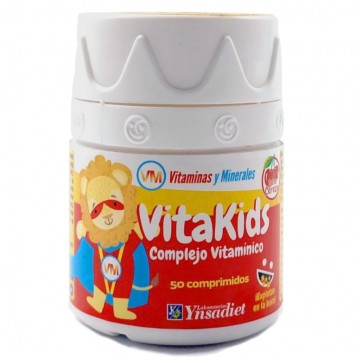 Vitakids Complejo Vitamínico 50comp Ynsadiet