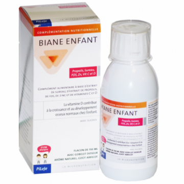 Biane Enfant Propolis Sauco Fosforo Zinc y Vitaminas C y D 150ml Pileje