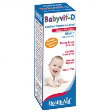 Babyvit-D Gotas Vegan 50ml Health Aid