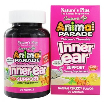 Animal Parade Inner Ear Oido Interno Infantil 90comp Nature'S Plus