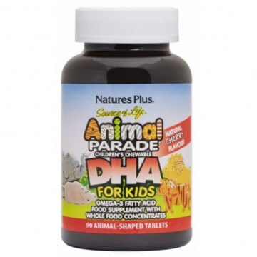 Animal Parade Dha Masticables 90comp Nature'S Plus