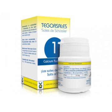 Tegorsal 1 Clacium Fluoratum SinGluten 350comp Tegor