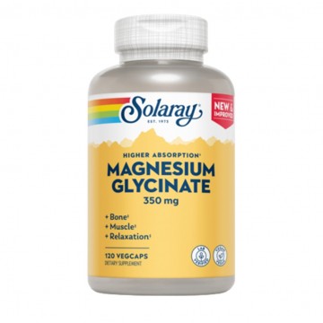 Magnesium Glycinate 400mg 120comp Solaray