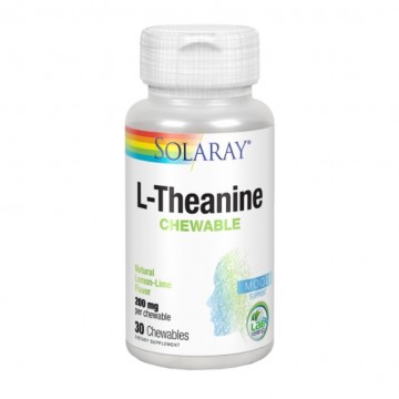 L-Teanina 200Mg masticables 30comp Solaray