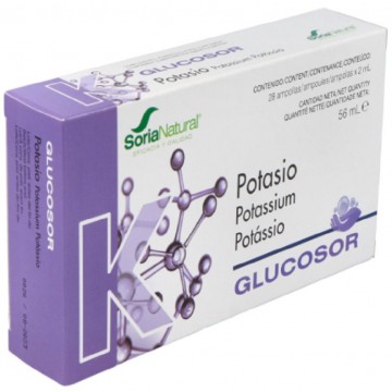 Glucosor Potasio 28 Viales Soria Natural