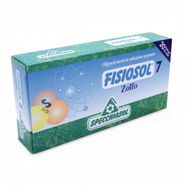 Fisiosol 7 Azufre 20 Viales Specchiasol