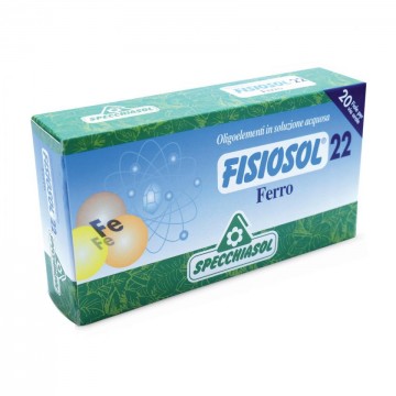 Fisiosol 22 Hierro 20 Viales Specchiasol