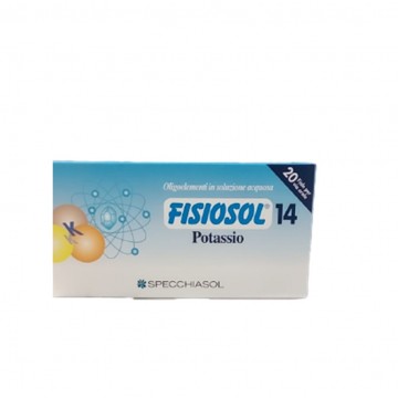 Fisiosol 14 Potasio Vegan 20 Viales Specchiasol