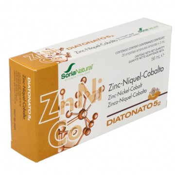 Diatonato 5-2 Zinc Niquel Cobalto 28 Viales Soria Natural