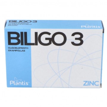 Biligo 3 Zinc 20 Viales Plantis