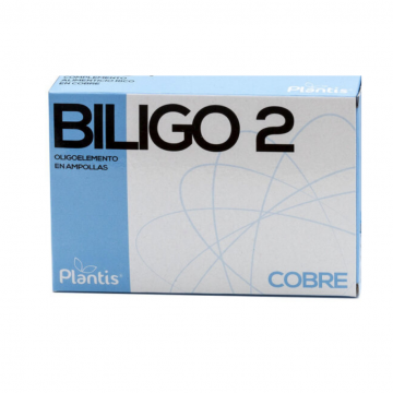 Biligo 2 Cobre SinGluten 20 Viales Plantis